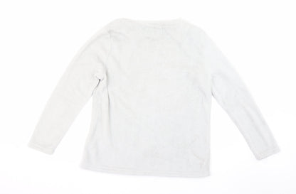 Disney Women’s Grey Thumper Fleece Pyjama Top Size 12-14