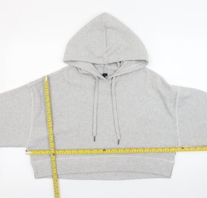 Womens UK Size L Cotton On Body Grey Pullover Hoodie