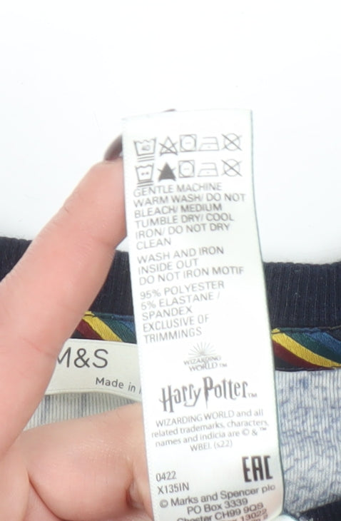 Marks and Spencer Boys Multicoloured Harry Potter Velour Pyjama Top 13-14 Years