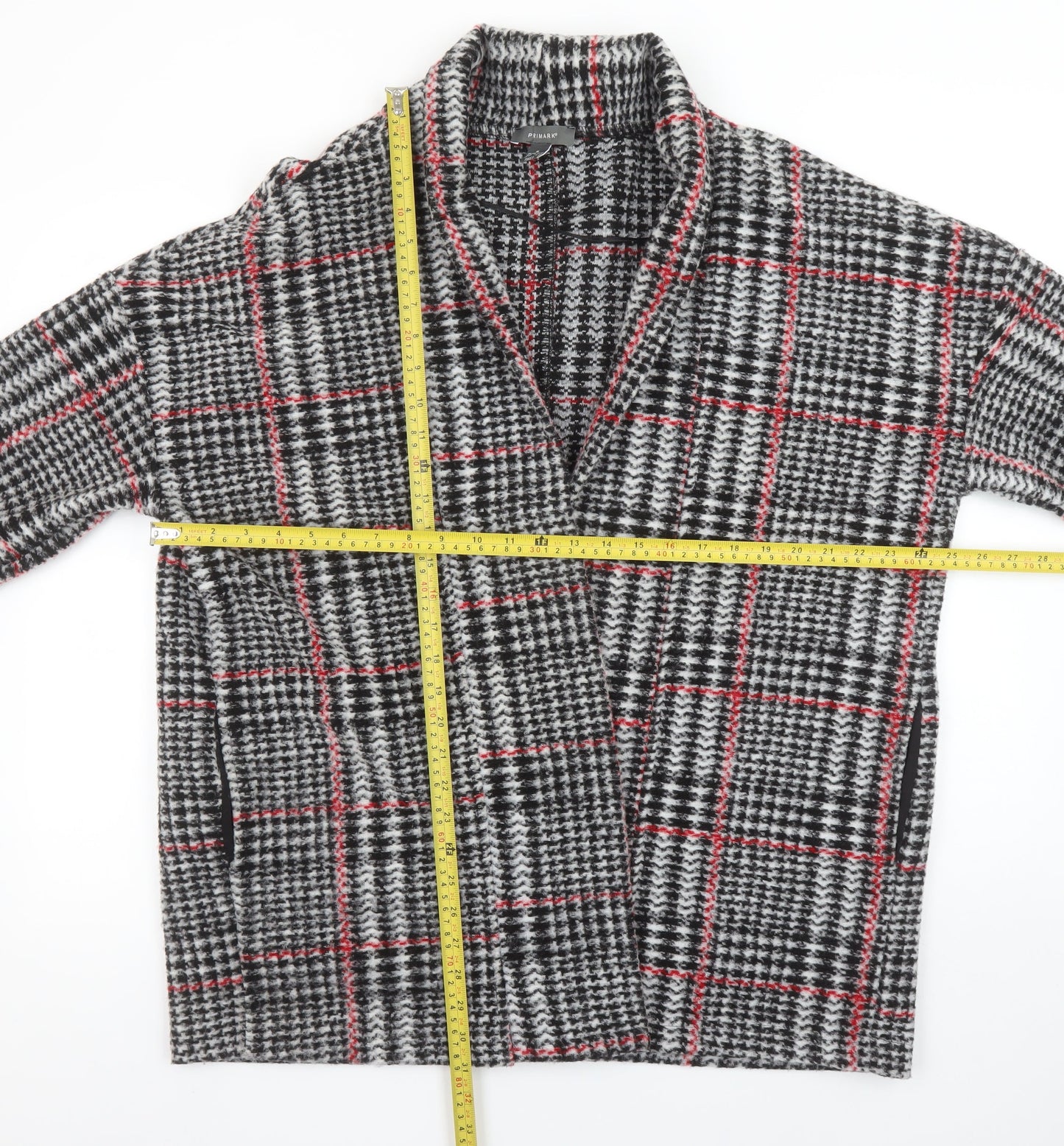 Womens UK Size M Primark Multicoloured Overcoat
