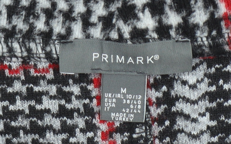 Womens UK Size M Primark Multicoloured Overcoat