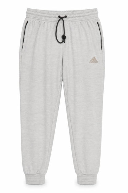 Adidas Boys Grey XL Jogger Sweatpants Elastic Waist Activewear Trousers