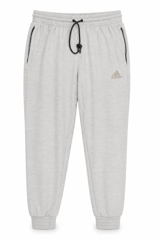 Adidas Boys Grey XL Jogger Sweatpants Elastic Waist Activewear Trousers