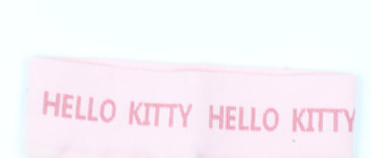 Primark Teens Pink Hello Kitty Leggings Size S Elastic Waist Knit