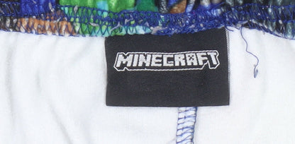 George Boys Minecraft Fleece Pyjama Pants Multicoloured 13-14 Years