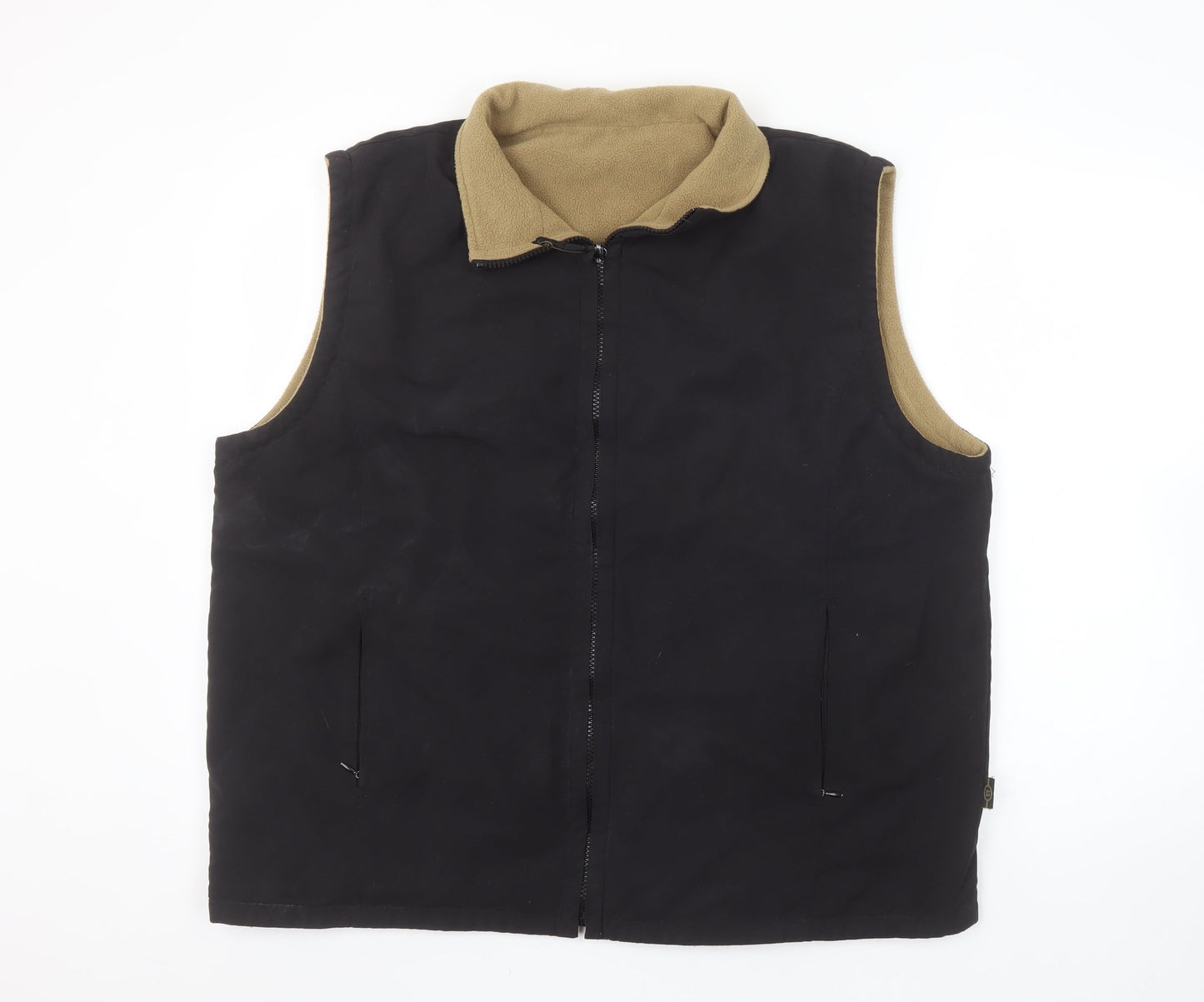 Womens UK Size L Bonmarché Black Bodywarmer