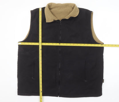 Womens UK Size L Bonmarché Black Bodywarmer