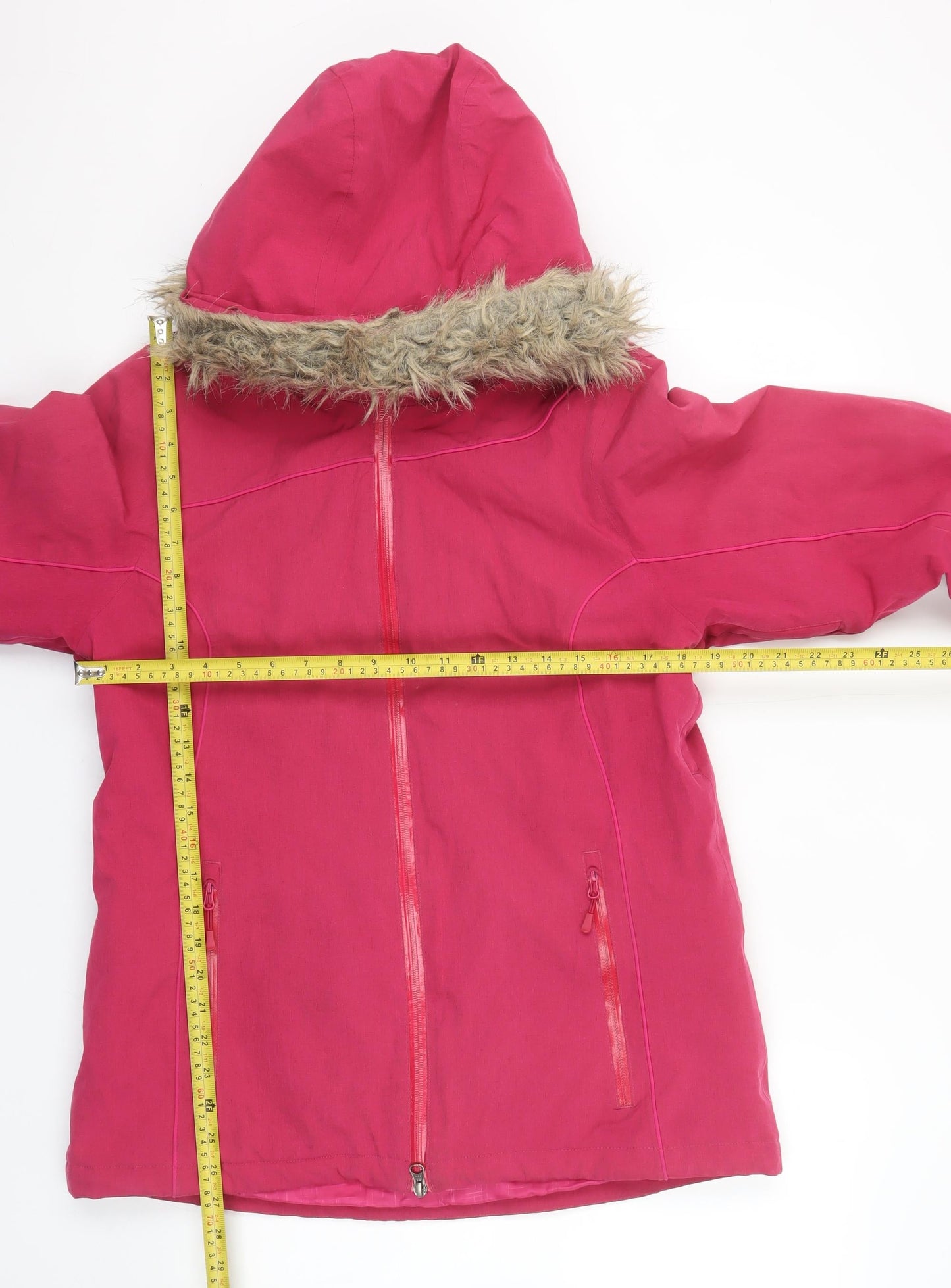Womens UK Size 12-14 Crane Pink Ski Jacket