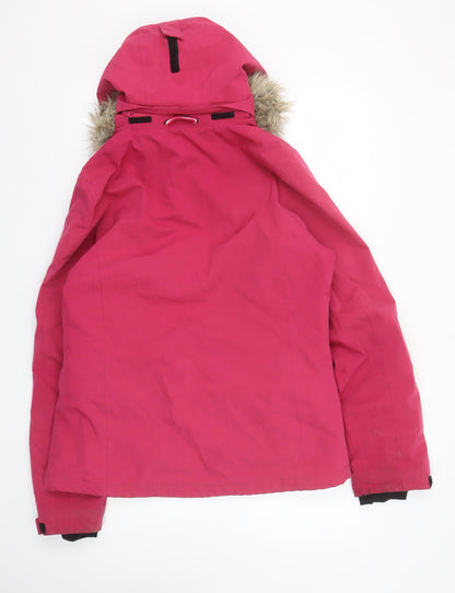 Womens UK Size 12-14 Crane Pink Ski Jacket