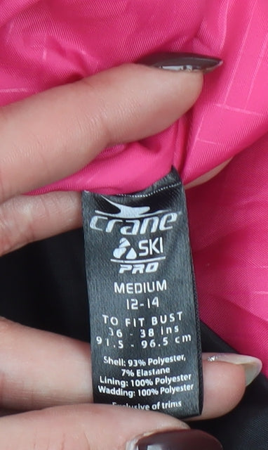 Womens UK Size 12-14 Crane Pink Ski Jacket