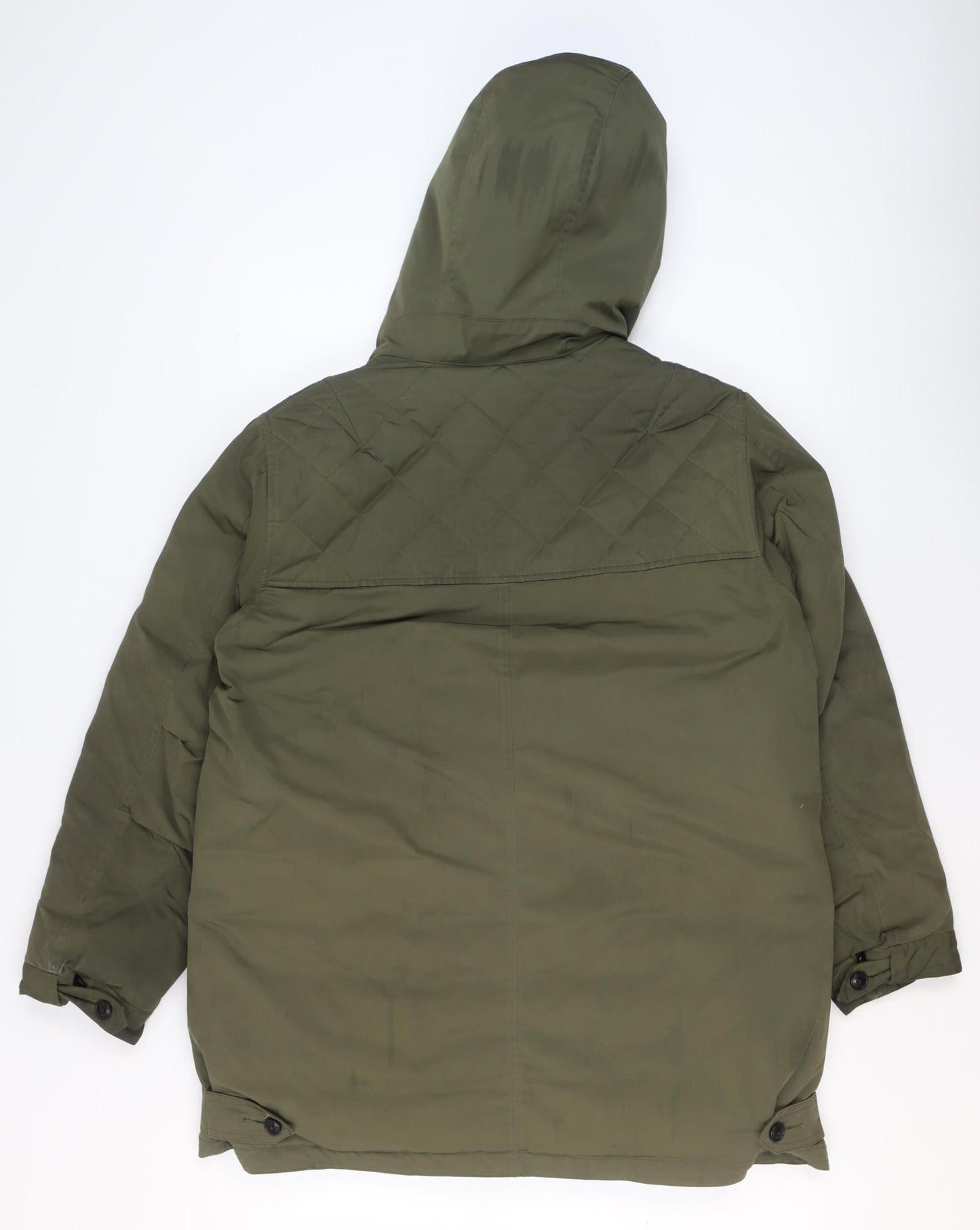 Mens UK Size XL Comptoir des Cotonniers Green Parka Coat