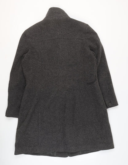 Womens UK Size S Marks and Spencer Grey Overcoat