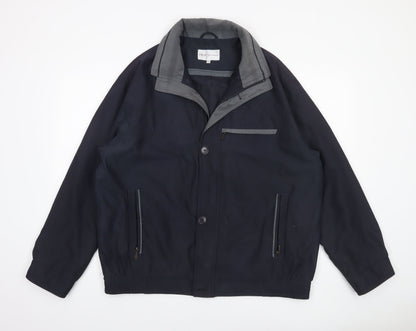 Mens UK Size L EWM Pure Classics Blue Basic Jacket