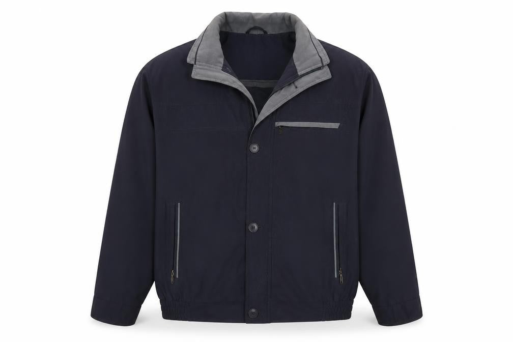 Mens UK Size L EWM Pure Classics Blue Basic Jacket