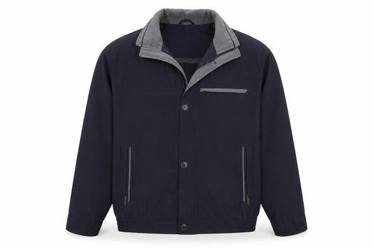 Mens UK Size L EWM Pure Classics Blue Basic Jacket