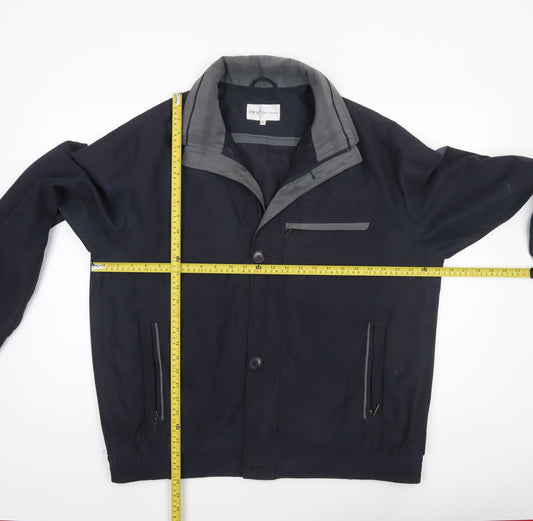 Mens UK Size L EWM Pure Classics Blue Basic Jacket