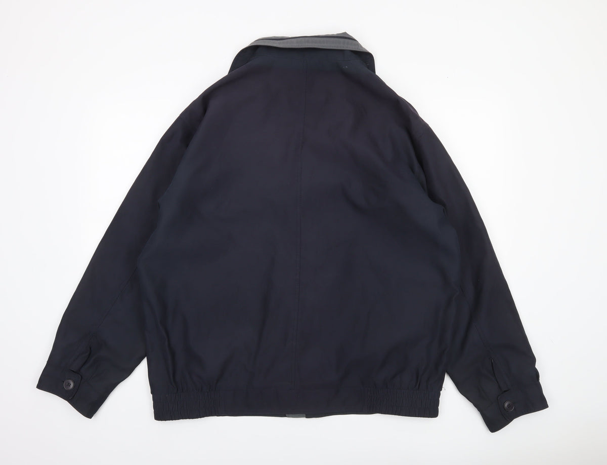 Mens UK Size L EWM Pure Classics Blue Basic Jacket