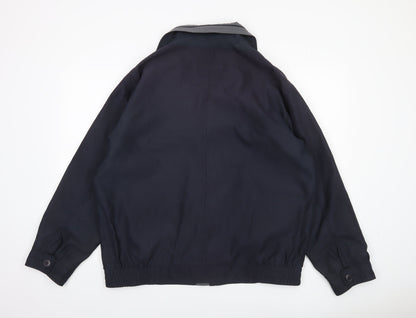 Mens UK Size L EWM Pure Classics Blue Basic Jacket