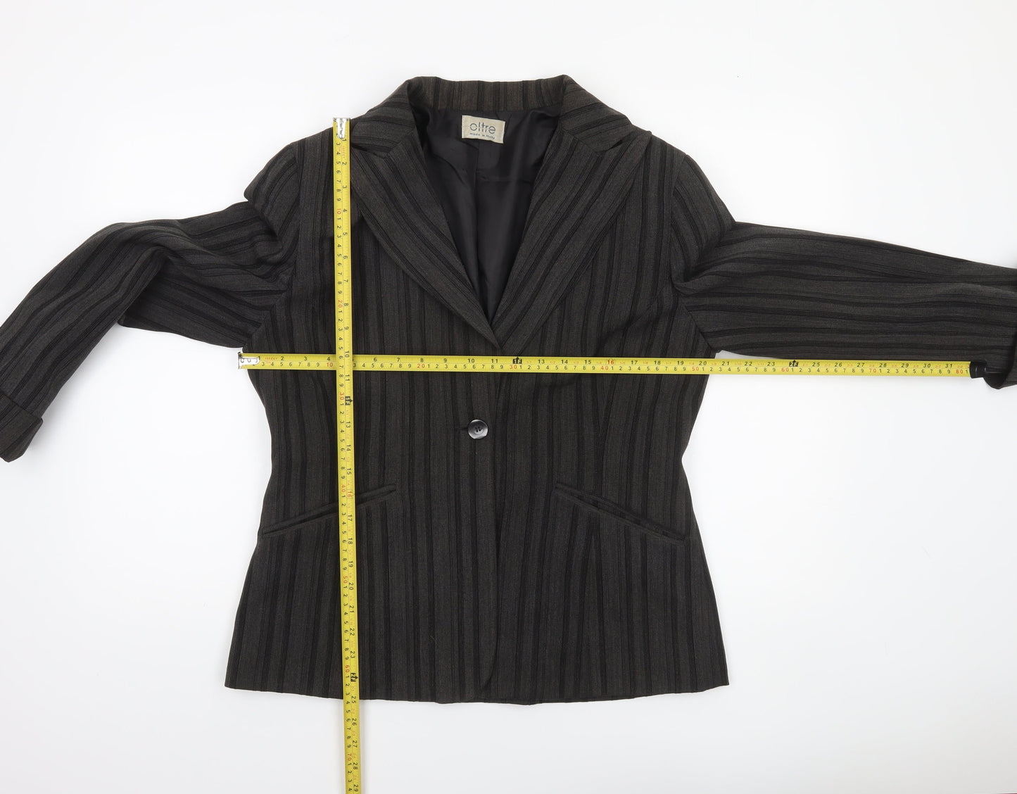 Womens UK Size 16 Oltre Regular Brown Blazer