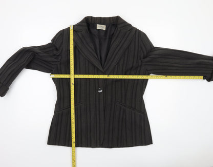 Womens UK Size 16 Oltre Regular Brown Blazer