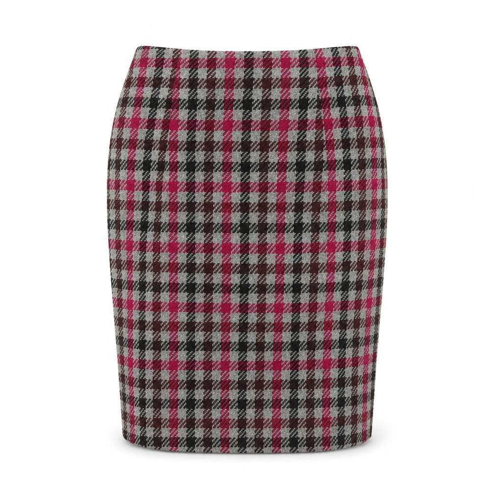 Womens UK Size 8 NEXT Straight & Pencil Tweed Skirt