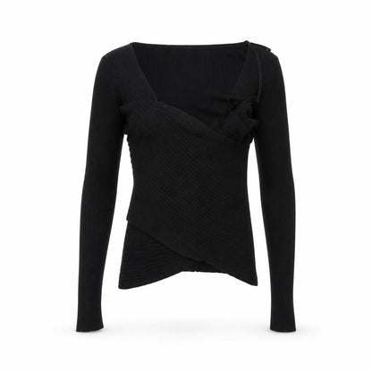 Womens UK Size XS H&M Black Pullover Jumper