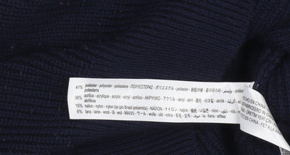 Womens UK Size S Zara Blue Pullover Jumper