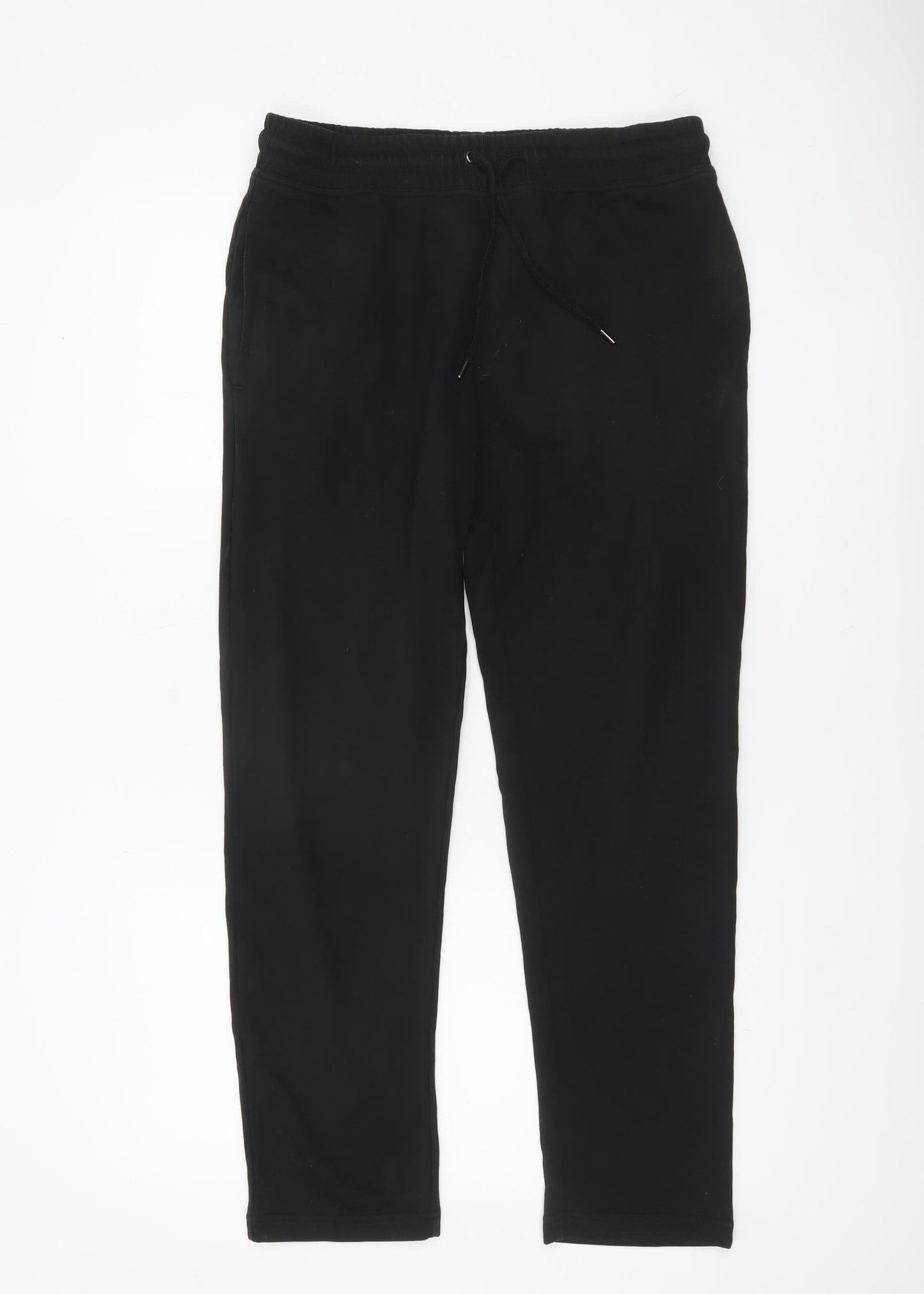Marks and Spencer Men’s Black Jogger Trousers S Regular Fit