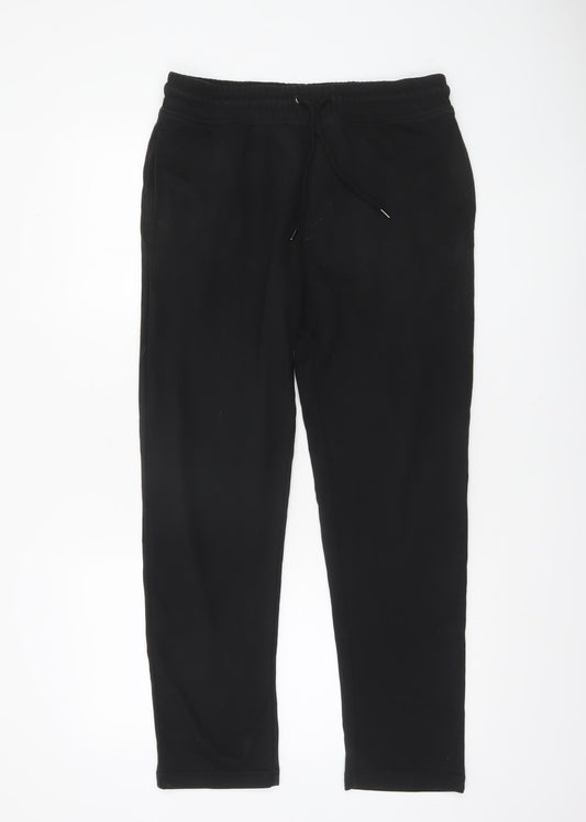 Marks and Spencer Men’s Black Jogger Trousers S Regular Fit