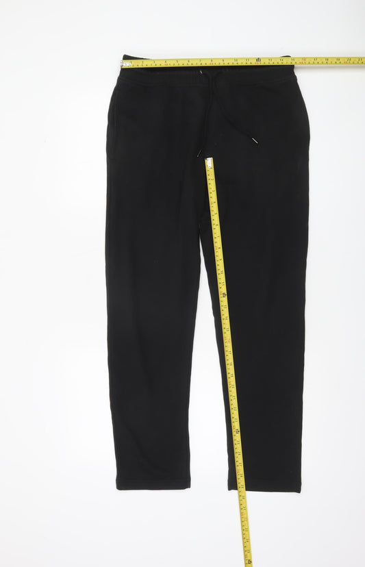 Marks and Spencer Men’s Black Jogger Trousers S Regular Fit