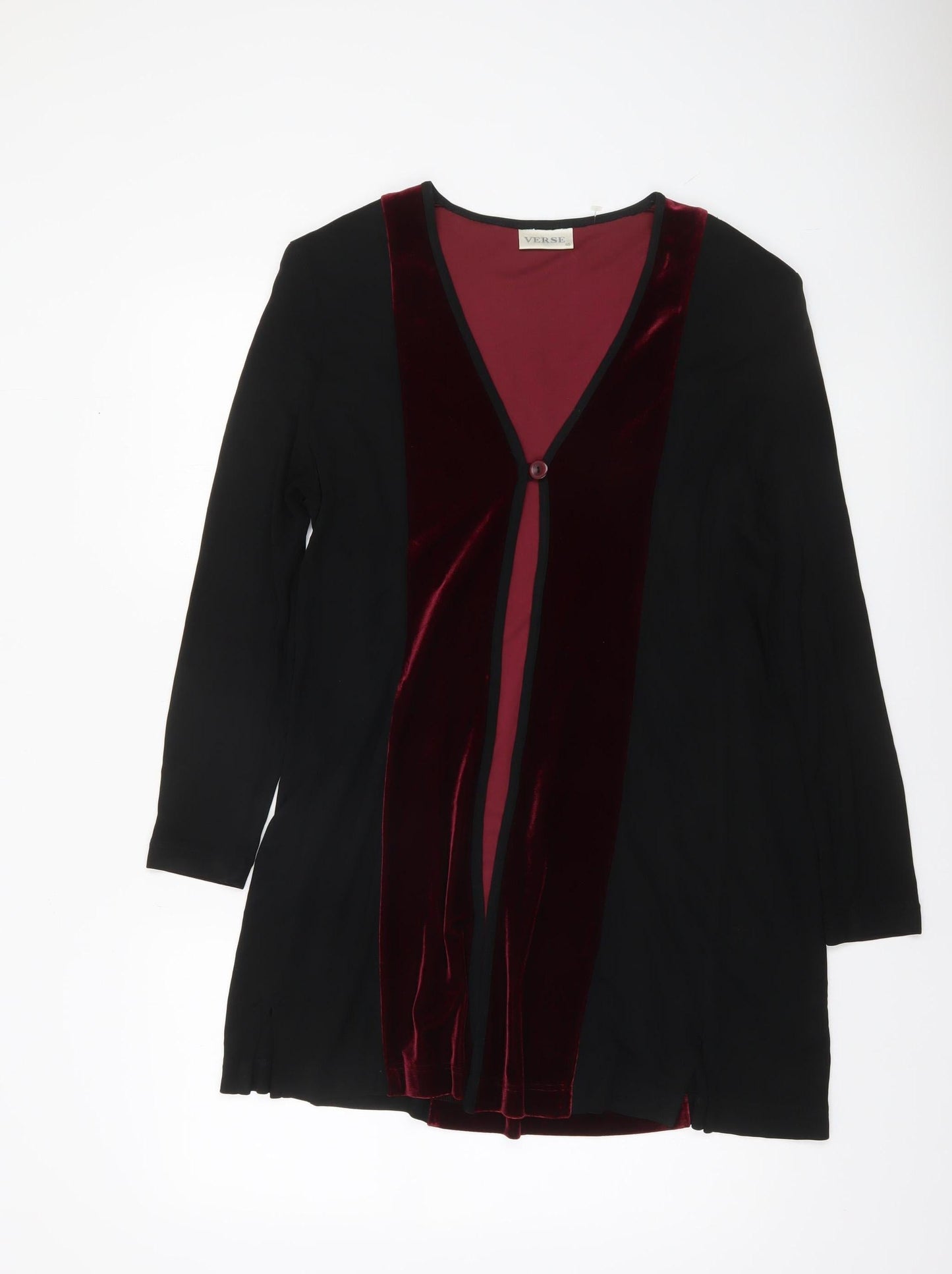 Womens UK Size 12 VERSE Black Basic Jacket
