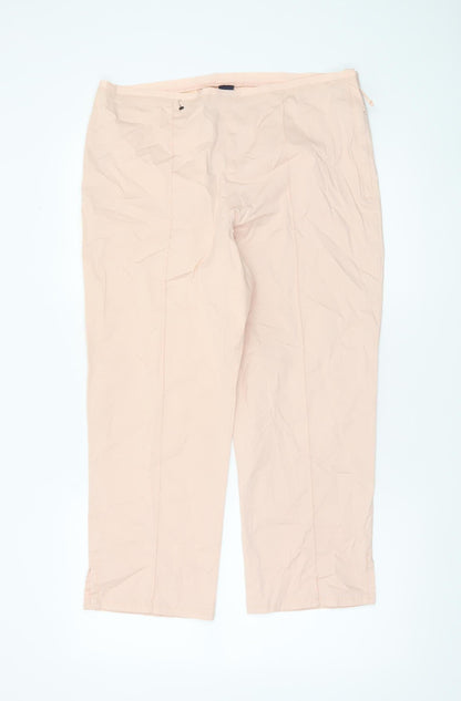 Womens UK Size 12 Gap Regular Fit Chino Beige Trousers