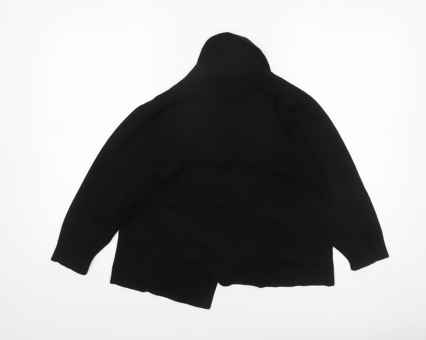 Womens UK Size L 39th & Madison Black Cardigan Jumper