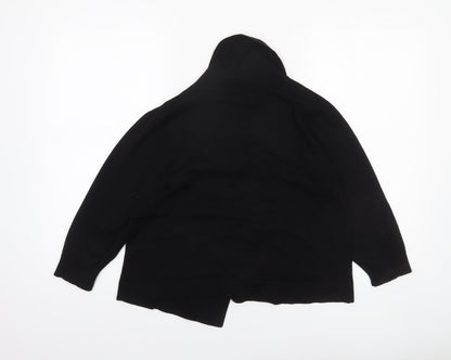 Womens UK Size L 39th & Madison Black Cardigan Jumper