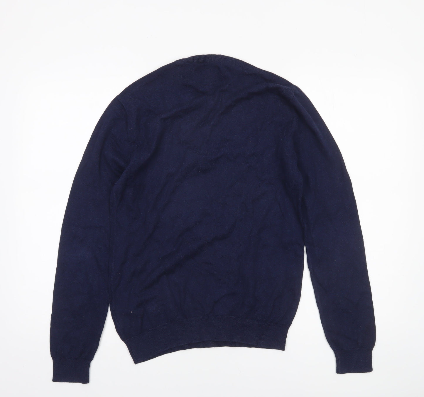 Jack Wills Men's Blue XS Cotton Cashmere Crew Neck Jumper