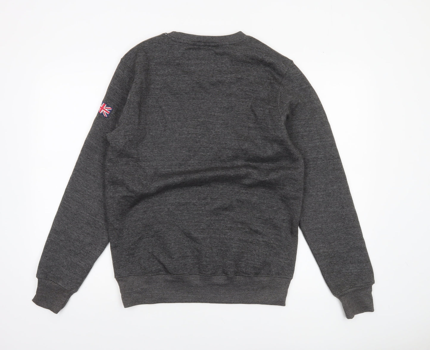 16Sixty Men's Grey London England Sweatshirt Medium Pullover Fleece