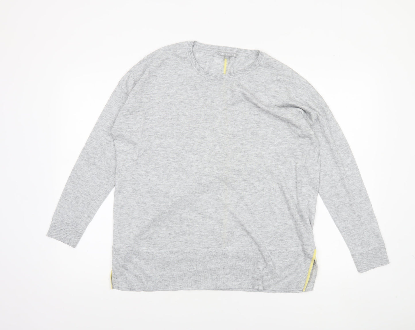 Womens UK Size 14 Oliver Bonas Grey Pullover Jumper