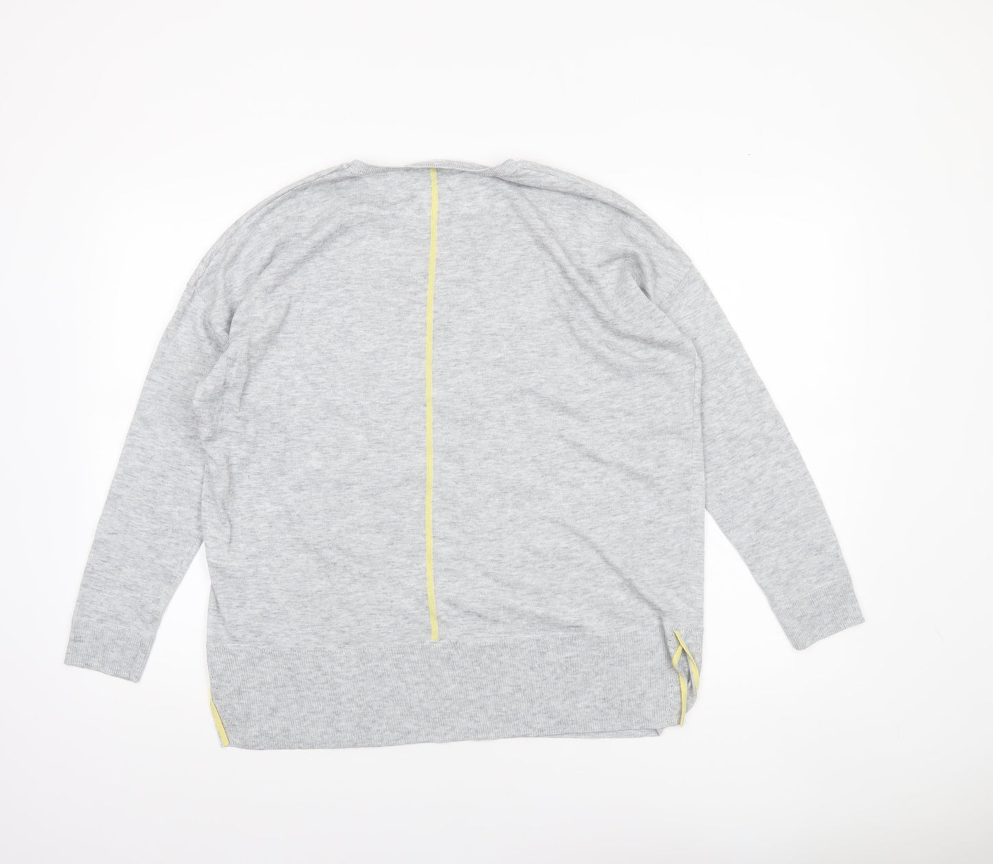 Womens UK Size 14 Oliver Bonas Grey Pullover Jumper