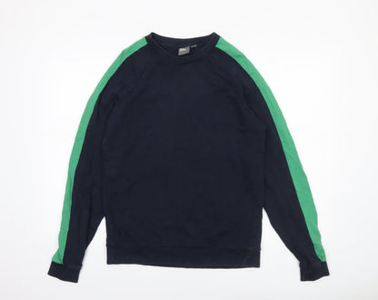 Mens UK Size S COS Blue Pullover Sweatshirt