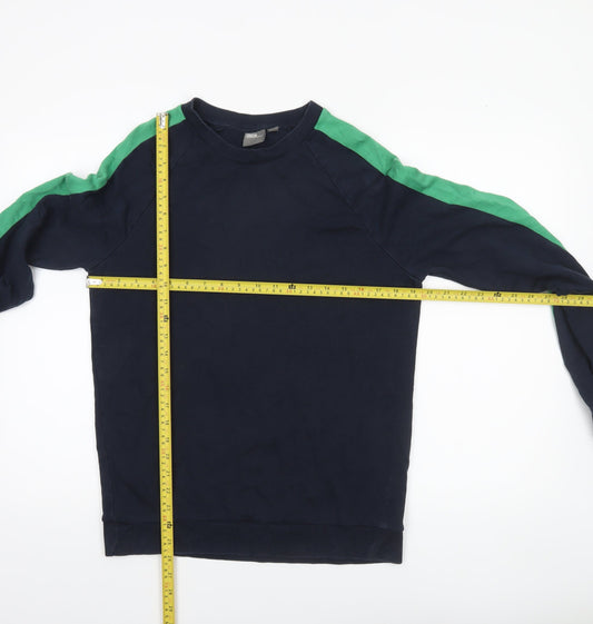 Mens UK Size S COS Blue Pullover Sweatshirt