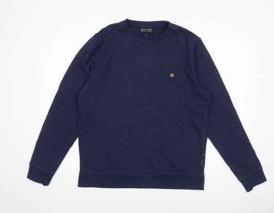 Mens UK Size L Shore Leave Blue Pullover Sweatshirt