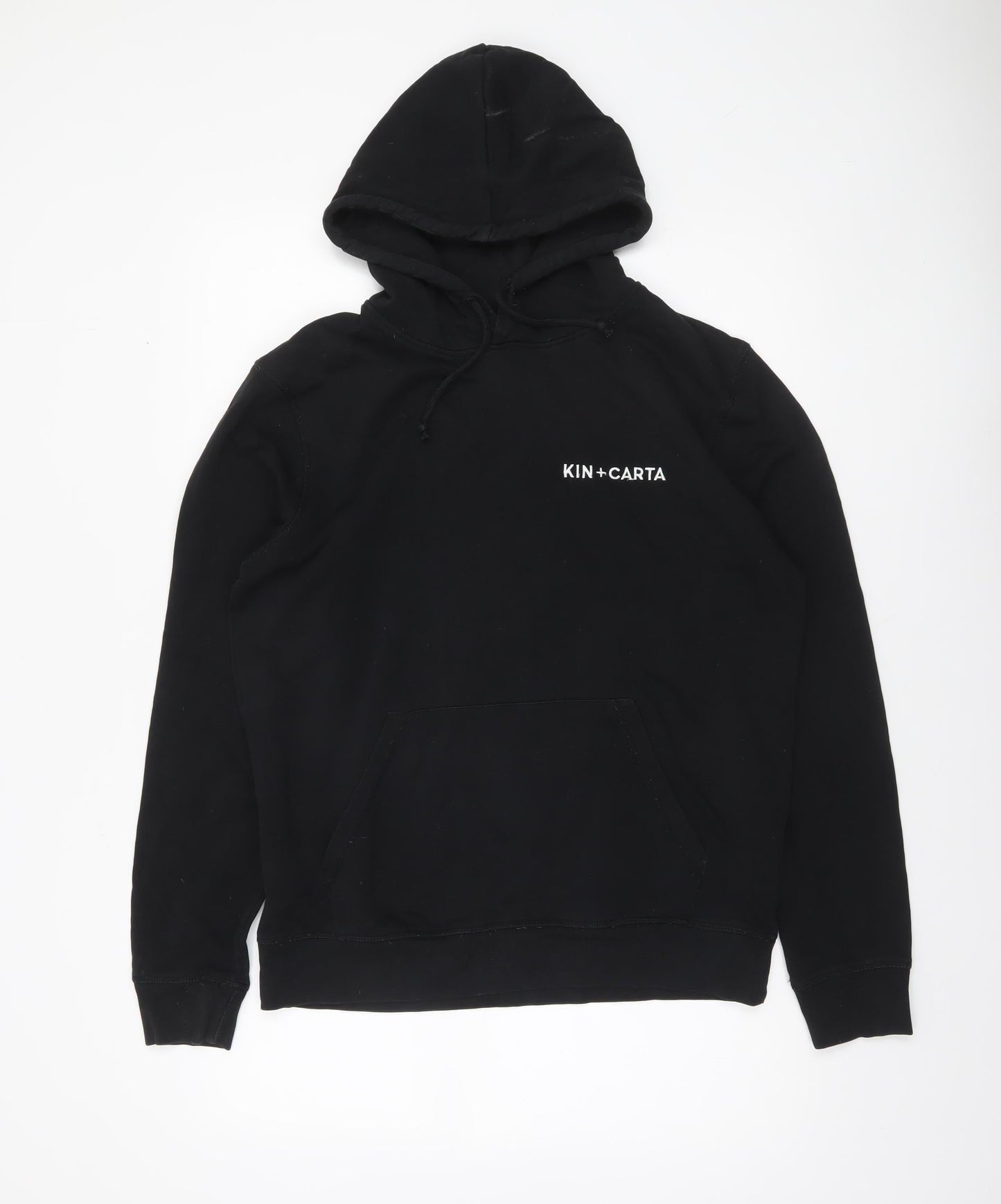 Mens UK Size M Stanley/Stella Black Pullover Hoodie