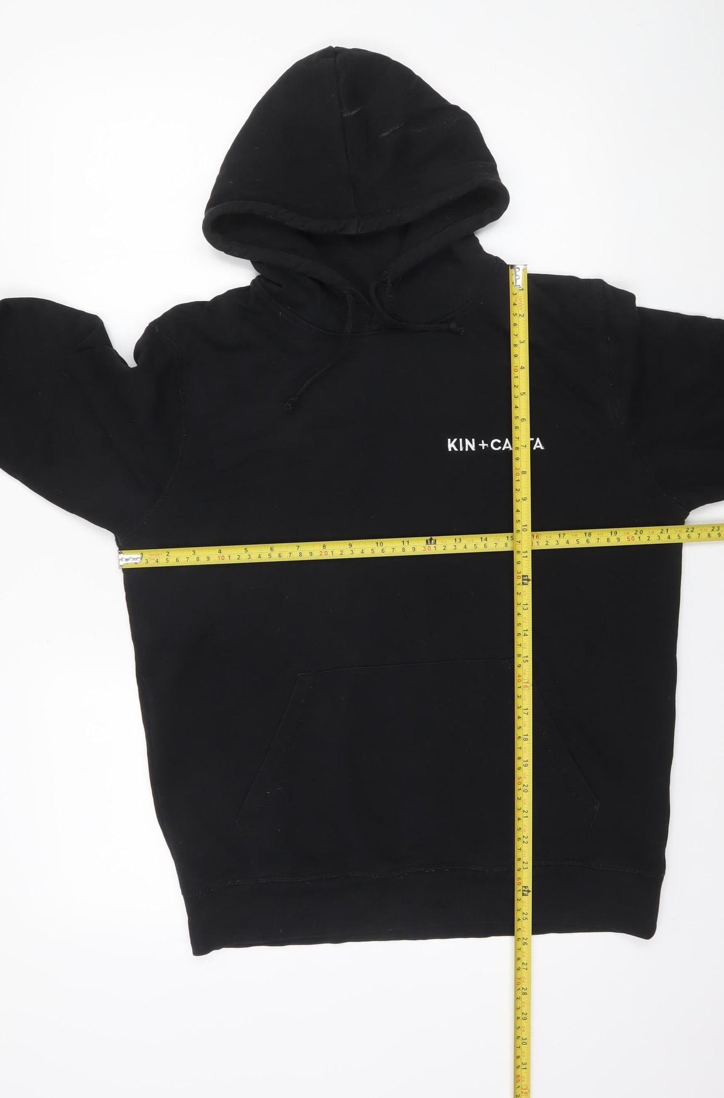 Mens UK Size M Stanley/Stella Black Pullover Hoodie