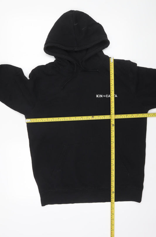 Mens UK Size M Stanley/Stella Black Pullover Hoodie