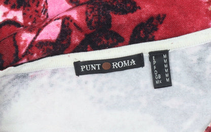Womens UK Size M Punt Roma Multicoloured Pullover Jumper