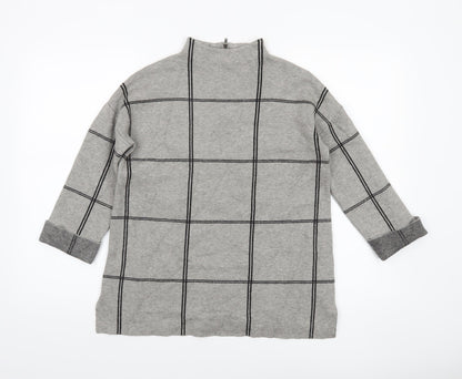 Womens UK Size S Tahari Grey Pullover Jumper