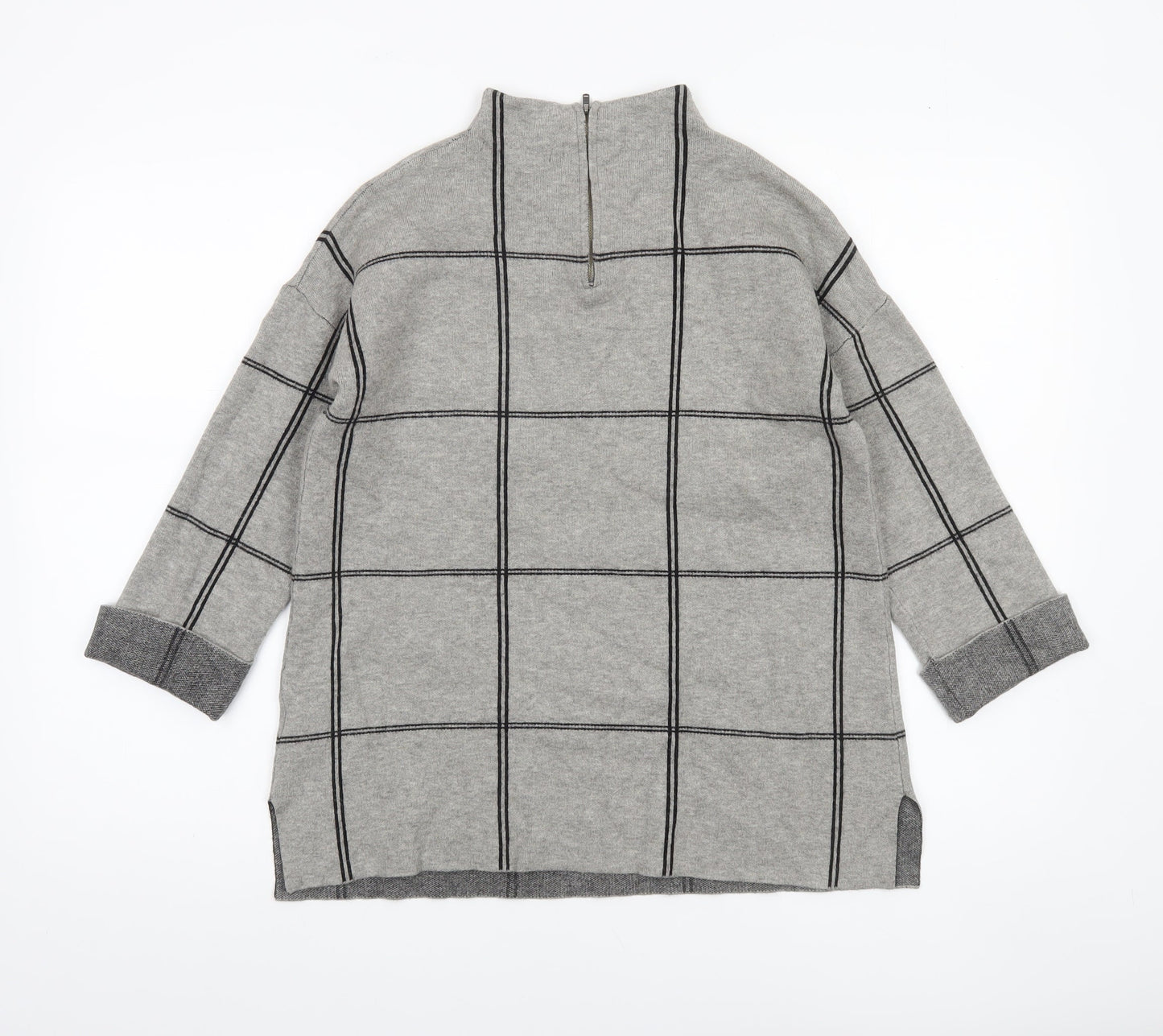 Womens UK Size S Tahari Grey Pullover Jumper