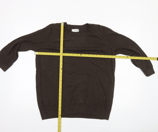 Womens UK Size 18 John Rocha Brown Pullover Jumper