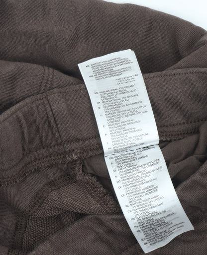 Adidas Men Brown Small Jogger Sweatpants Cotton Blend Casual