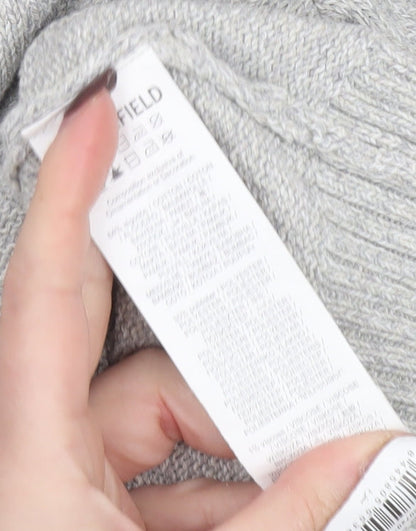 Springfield Men’s Grey Cotton Knit Pullover Jumper XL